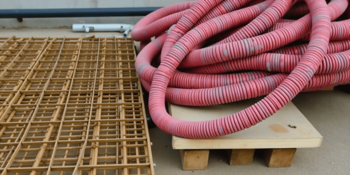 Tubos e fios elétricos - resíduos da construção civil